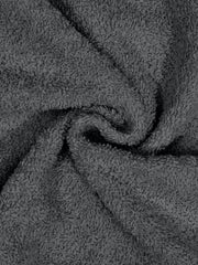 Bombay Dyeing Towel 100% Cotton Tulip Bath Turkish Towel 500 Gsm | Super Soft & Ultra Absorbent | Hand Washable & Machine Washable (Grey Charcoal)