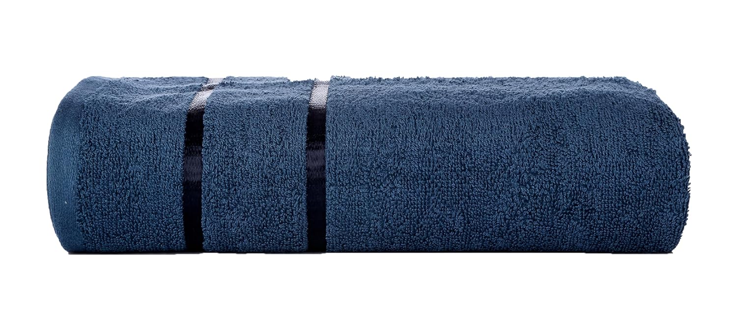 Casa Copenhagen Egyptian Cotton Ecstatic Hand Towel 740 Gsm (Navy)- 6 Pcs