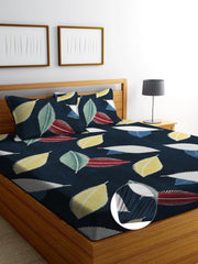 1 Bedsheet King Size 2 Matching Pillow Covers - 72 X 780 Inches, Black | All Around Elastic Soft & Durable Bedding For Bedroom - Lightweight Perfect For All Seasons