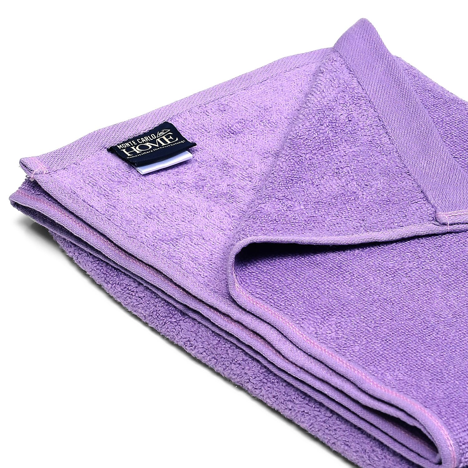 Monte Carlo Oslo Pure Cotton Bath Towel 500 Gsm (Purple)