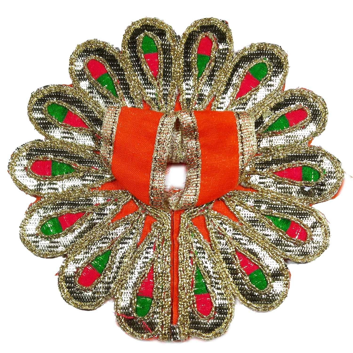 Laddu Gopal Idol, Kanha Ji, Thakur Ji Murti With Dress Combo, Golden Brass, Idol - Medium Size, Handmade Statue, Occasion & Festival, For Janmashtami Special, Petal Murti, God Idol