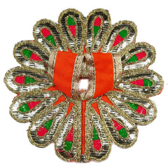 Laddu Gopal Idol, Kanha Ji, Thakur Ji Murti With Dress Combo, Golden Brass, Idol - Medium Size, Handmade Statue, Occasion & Festival, For Janmashtami Special, Petal Murti, God Idol