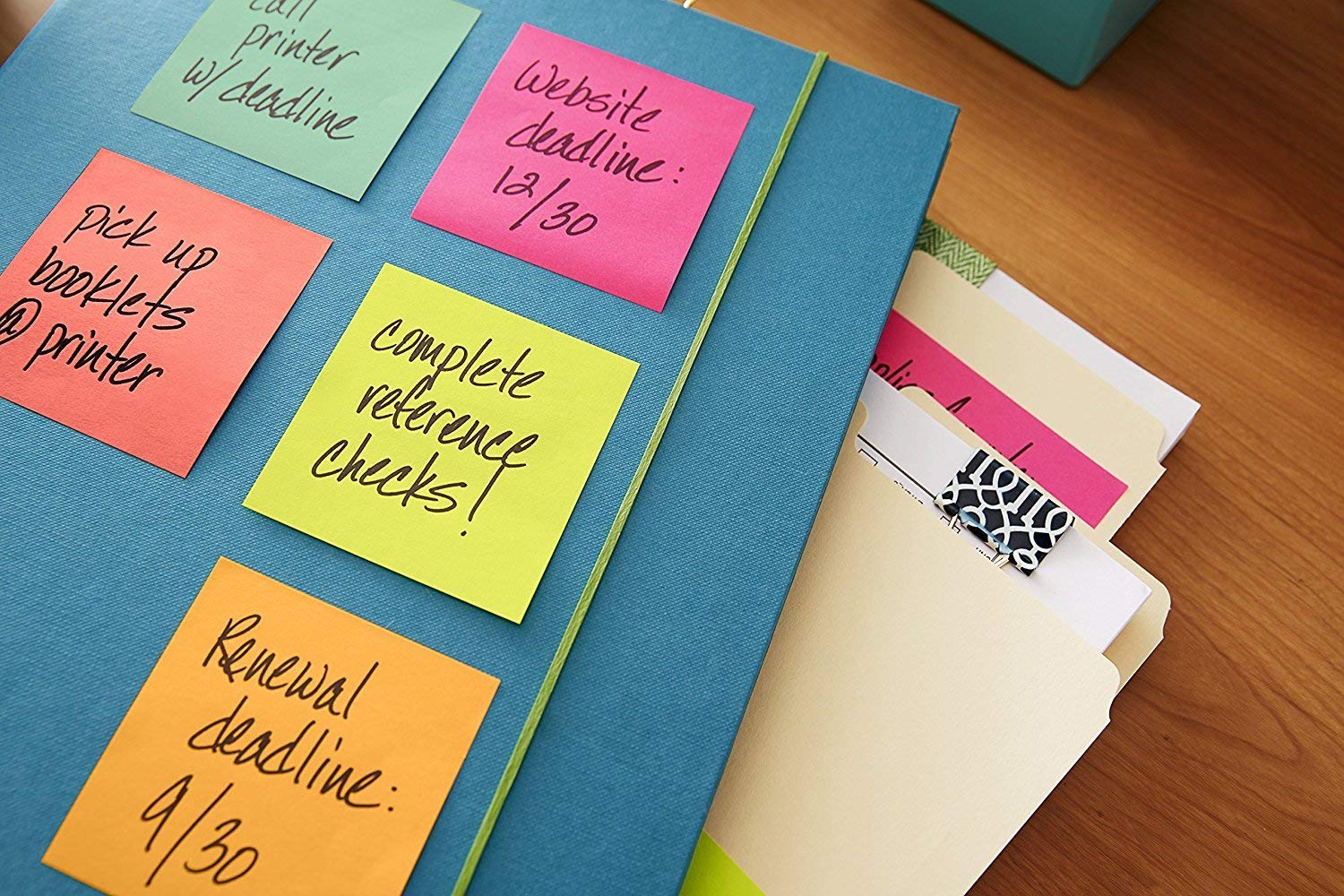 Sticky Notes Bookmark Point It Marker Sticker 250 Sheets X 5 Colors (Set Of 1, Multicolor)