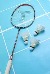TENNEX T-999 Nylon Shuttlecock Tournament , Durable | White , Pack Of 6