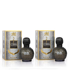 St. John Cobra Limited Edition Men Eau De Perfume 200ml 6.7 Fl.oz. Pack Of 2 | Perfect For Daily Officewear