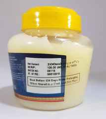 Pure Desi Ghee By Cn Bumiya | High In Nutritious & Healthy Pure Desi Ghee Perfect For Parathe | (200ml) 6.7 Ounce | Jar Pack