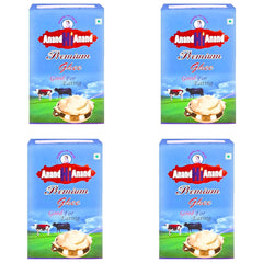 Organic Premium Cow Ghee By Anand Hi Anand | Rich In Nutrients & Vitamins A Healthy Desi Cow Ghee Good For Deseerts | 4 Litre (1 Litr * 4) 135.2 Ounce | Box Pack