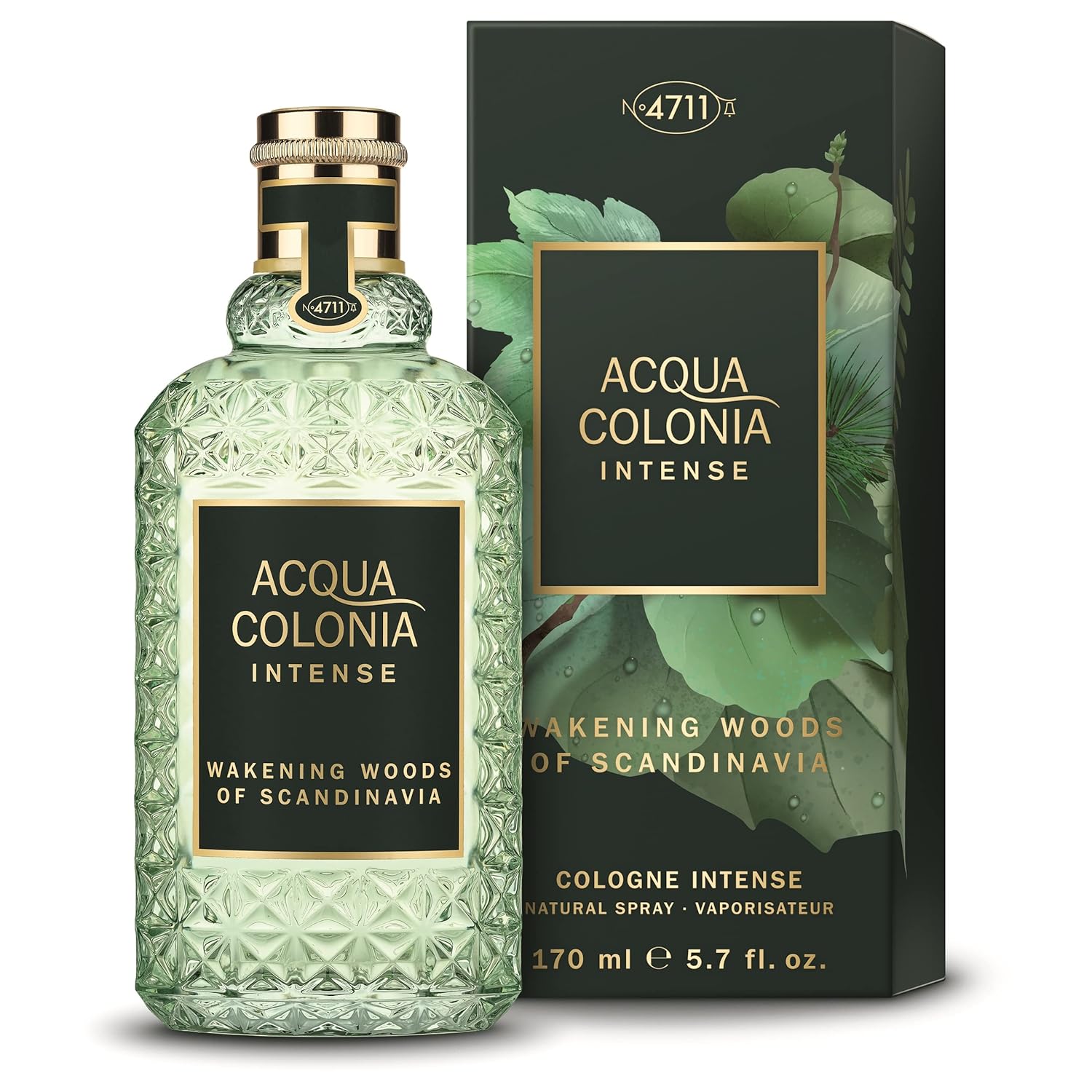 4711 Acqua Colonia Wakening Woods Of Scandinavia Eau De Cologne 170 ml | Long Lasting - 5.7 fl.oz.