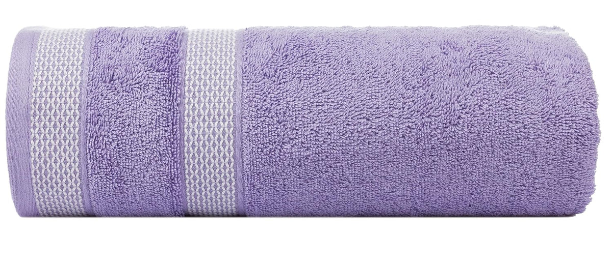 Casa Copenhagen Egyptian Cotton Solitiare 1 Pcs Large Bath Towel 500 Gsm (Purple Rose)