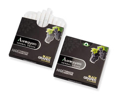 Aarogyam Herbals 100% Tobacco & Nicotine Free Cigarette For Relieve Stress & Mood Enhance Product For Smokers - 10 Sticks In Each Packet (Black Grapes Flavour, Pack Of 1)