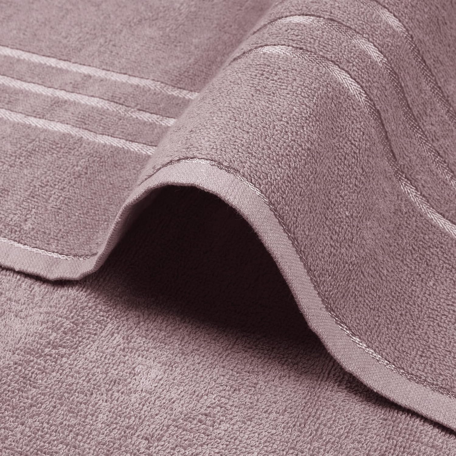 Story@Home Bath Towel Large Size 450 Gsm Quick Dry Bath Towel For Men, Women & Kids | Perfect For Everyday Use (Light Purple)