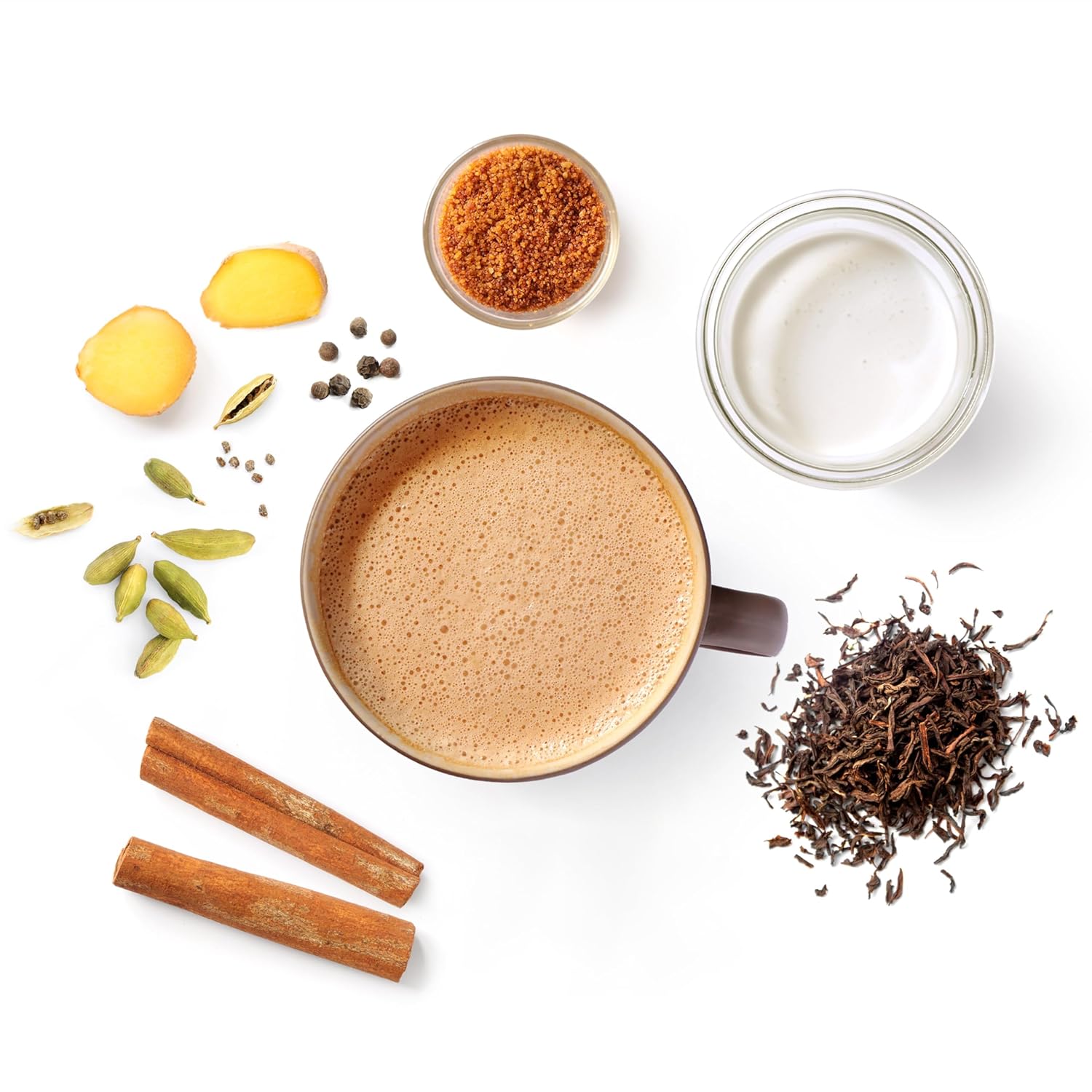 San-Cha Tea Boutique Masala Spiced Chai - 100gm, 3.5 Ounce, 25 Silky Pyramid Tea Bags | Original Masala Blend With Ginger, Cardamom & Cinnamon - Premium Assam Tea Blend | Medium Caffeine Loose Leaves