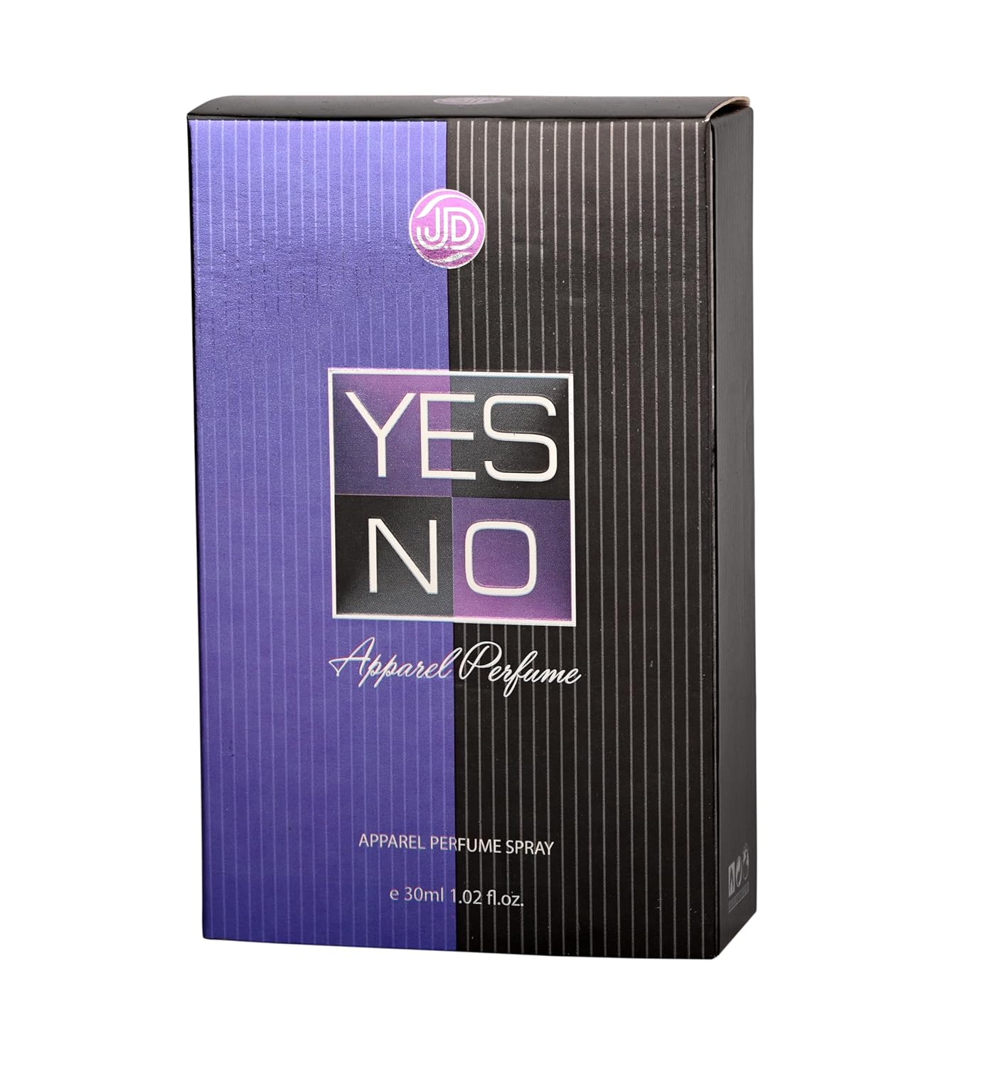 JD International Yes No Apparel Unisex Perfume With Long Lasting Fragrance - 30ml, 1.02 Fl.oz. | Unisex Perfume