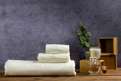 Mush Bamboo Luxurious Bath + Hand & Face Towel 900 Gsm | Ultra Soft, Absorbent & Antimicrobial Towel (Lemon Yellow) -3 Piece