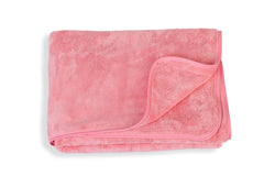 Glivary Microfiber Bath-Soft Towels 640 Gsm | With Hook Quick Dry Super Absorbent-Bath Towel For Men & Women (Grey & Pink) | Pack Of 2