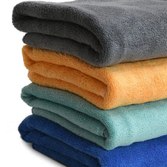 Yellow Weaves Super Soft Microfiber Hand Towels, Gym & Workout Towels 400 Gsm, Multicolour Set Of 4