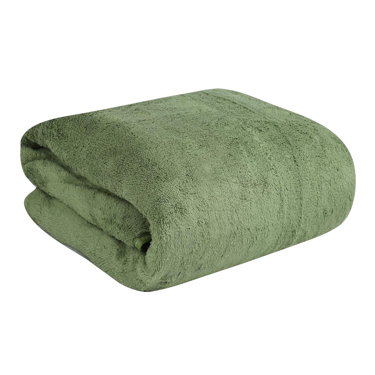 Fezora Microfiber Bath Towels 290 Gsm | Soft Coral Fleece Towel With Extra Soft Plush & Quick Dry Large Size Towels Hook Quick Dry Super Absorbent-Bath Towel (Pista)