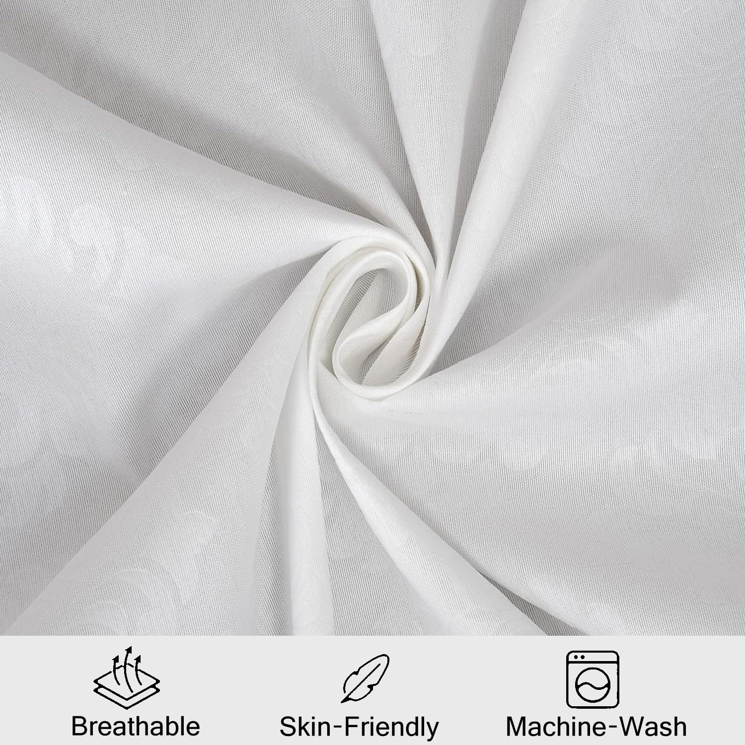 Soft Microfiber Single Bedsheet With 1 Pillow Covers - 60 X 90 Inches | White, Damas Design | Wrinkle Free Design & Easy To Wash | Refreshing Your Bedroom Look