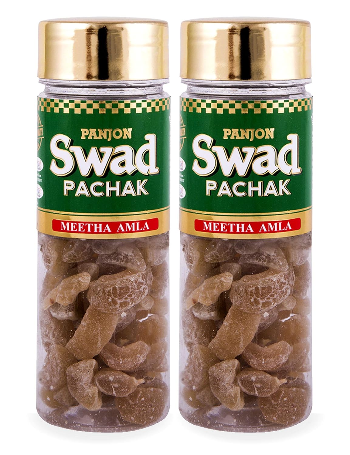 Panjon Swad Meetha Amla Mukhwas 230gm, (115gm *2) | Jar Pack