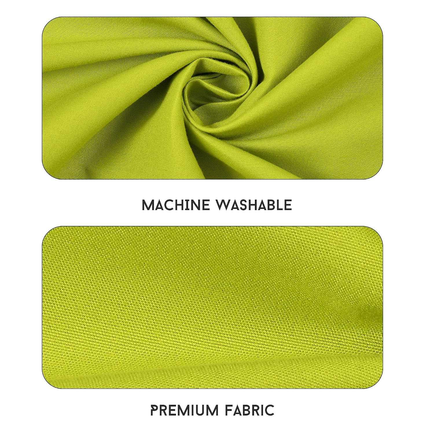 Queen Size Solid Plain Bedsheet Set Includes 2 Pillow Covers - 90 X 95 Inches, Parrot Green | Exceptional Softness & Breathability | Premium Microfiber Material
