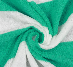 Cb Home Microfiber Bath Towels 600 Gsm | Soft, Absorbent & Quick-Drying Elegant Design For Superior Comfort & Luxury Bath Towel (Green) - Pack Of 2