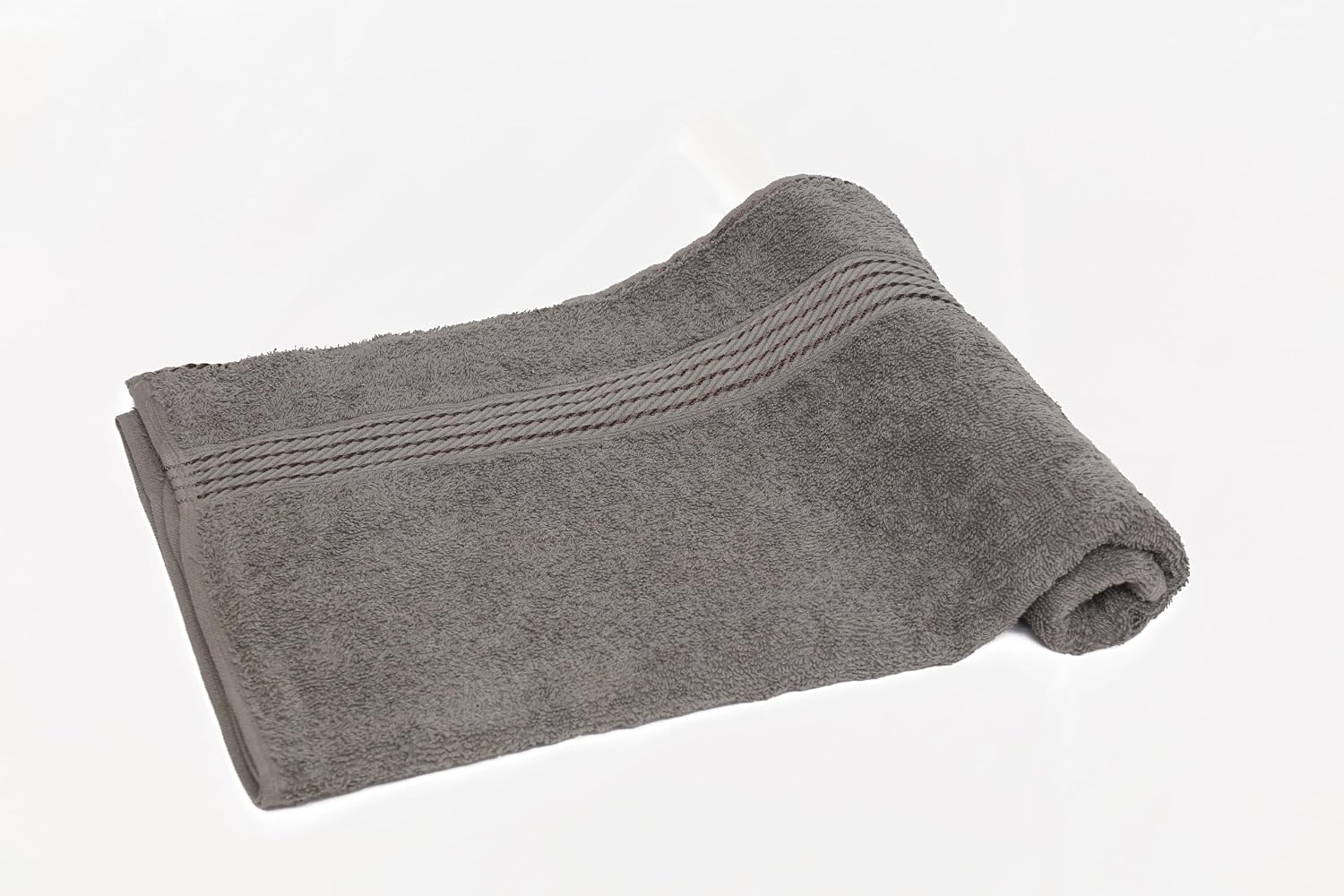 Liberty Towels Medium Size Bath Towel 450 Gsm | Soft, Quick Dry, Super Absorbent Turkish Towel For Bathroom, Gym & Travel (Grey)
