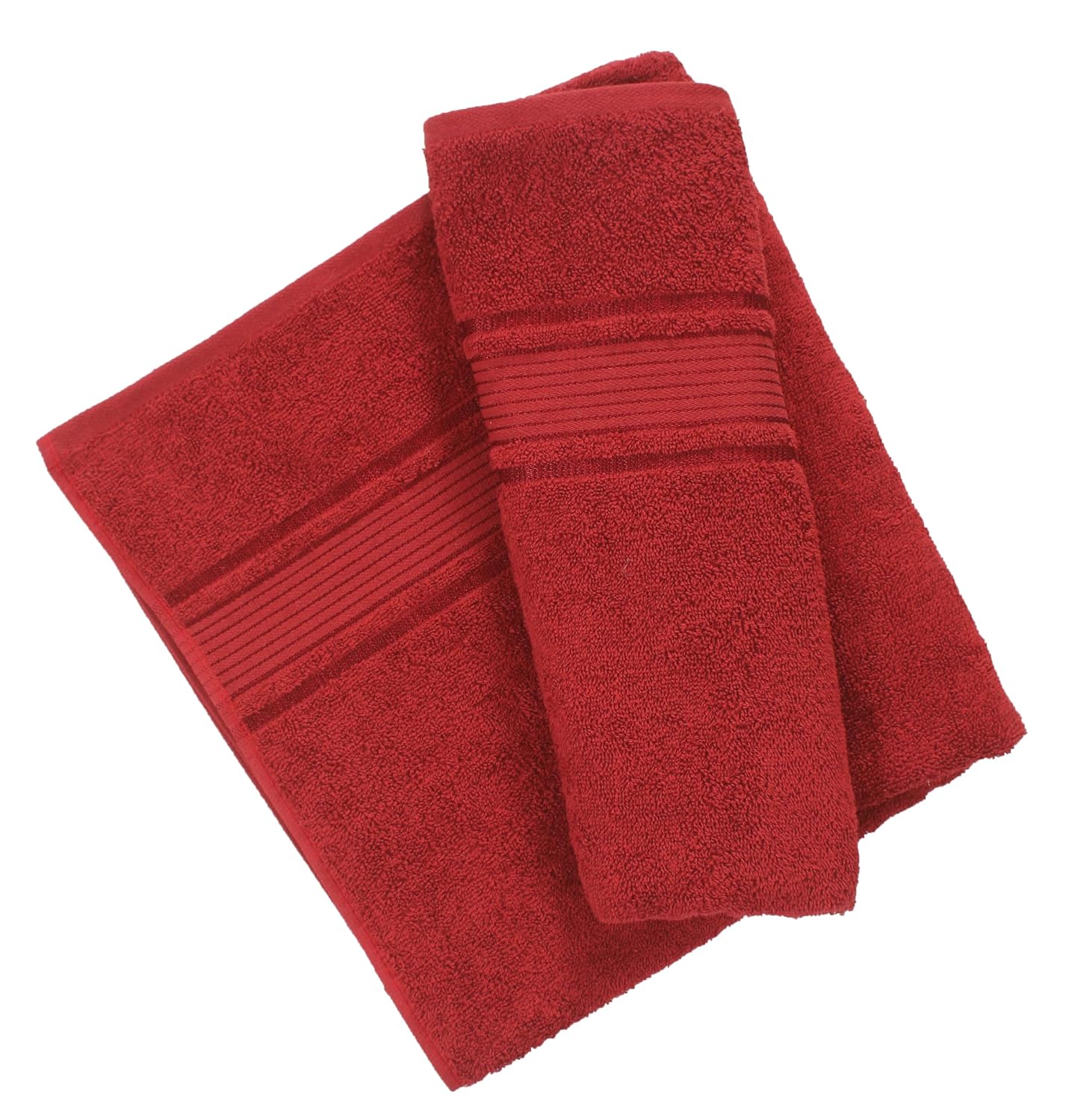 Fash Home Towel 400 Gsm | Ultra Soft, Highly Absorbent, Quick Dry, Plush & Durable Cotton Bath Towel (Maroon Red)