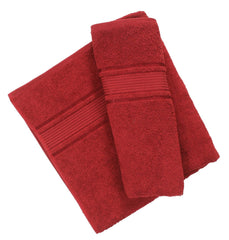 Fash Home Towel 400 Gsm | Ultra Soft, Highly Absorbent, Quick Dry, Plush & Durable Cotton Bath Towel (Maroon Red)