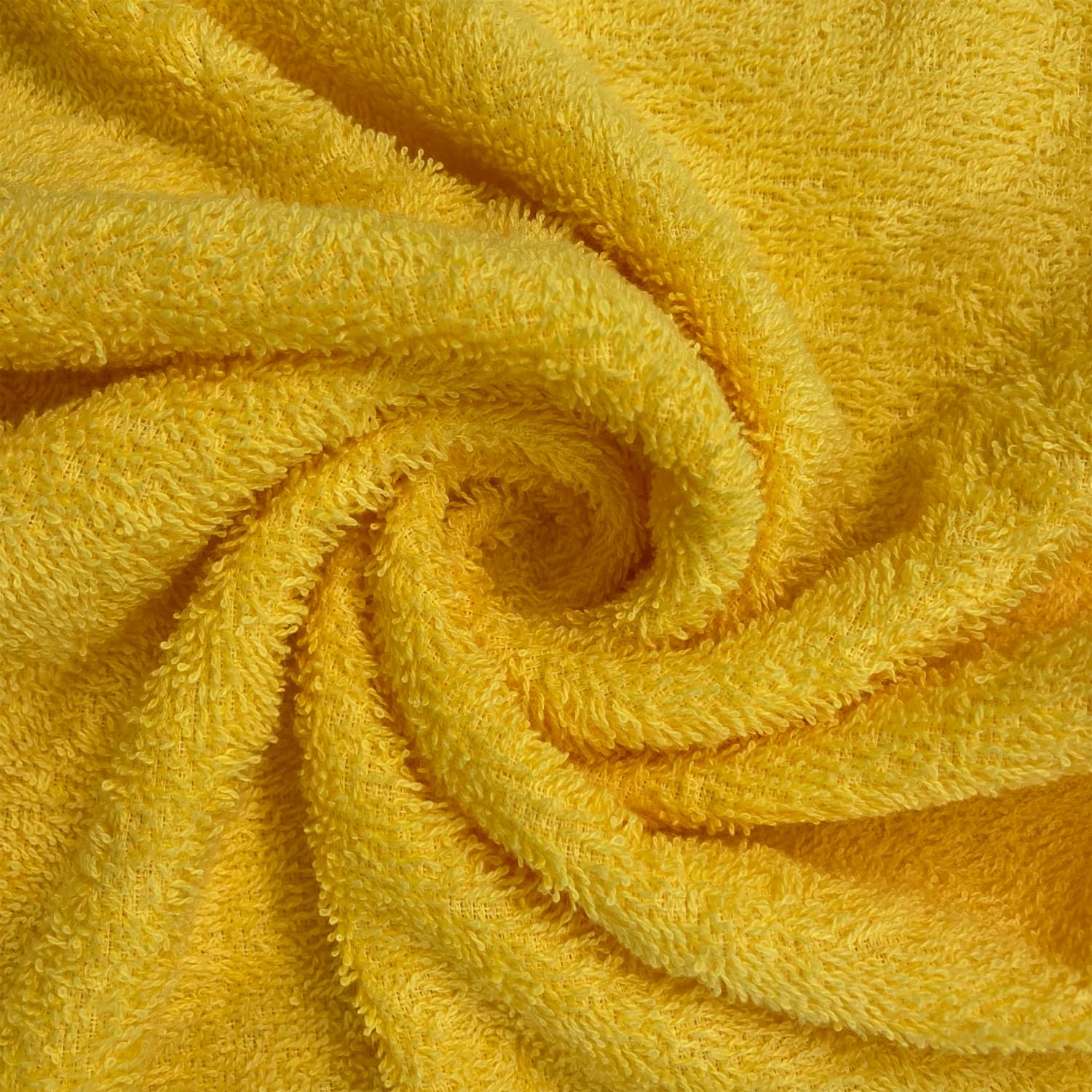 Welspun Anti Bacterial 100% Cotton Hand Towel 400 Gsm (Sunray Yellow)