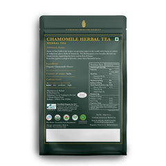 Luxmi Estates Chamomile Herbal Tea - 100gm, 3.5 Ounce | Stress Relief Bedtime Tea For Restful & Peaceful Sleep - USDA Organic Certified, Caffeine-Free Herbal Tea