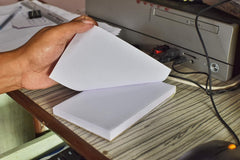 Writing Plain Slip Note Pad, Mini Memo Pad White Estimate Pad-100 Pages Per Pad, Pack Of 50