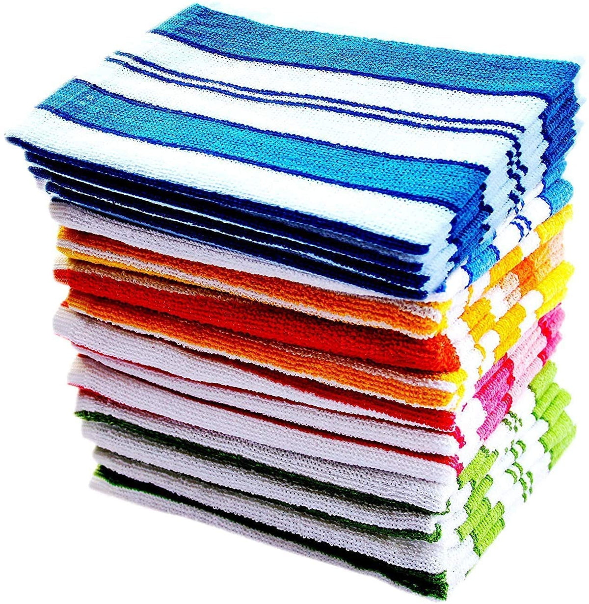 Cotton Hand Towels 600 Gsm (Multicolour)- Set Of 6