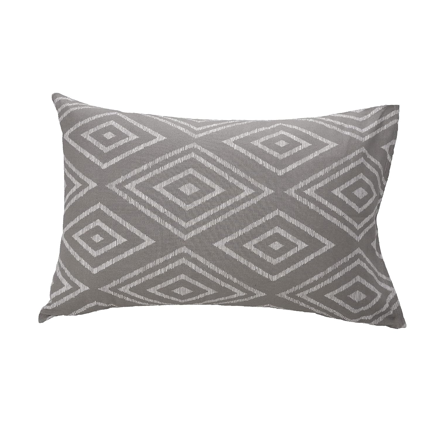 144 TC Bedsheet For Single Bed Cotton With Pillow Cover - 55 X 88 Inches, Taupe | Soft & Breathable Premium Printed Design Bedsheet