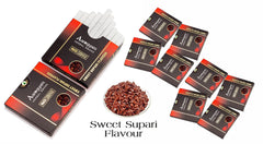 Aarogyam Herbals 100% Tobacco & Nicotine Free Cigarette For Relieve Stress & Mood Enhance Product For Smokers - 10 Sticks In Each Packet Sweet Supari Flavour, Pack Of 10