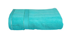 Space Fly Cotton Luxury Bath Towels 600 Gsm (Sea Green)- Pack Of 1