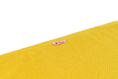 Casa Copenhagen Egyptian Cotton Popcorn 1 Pcs Large Bath Towel 500 Gsm (Butter Yellow)
