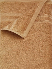 Welspun 100% Cotton Quik Dry Bath Towel 380 Gsm | High Absorbency Super Soft, Fast Drying Bath Towels Large Size (Tan)