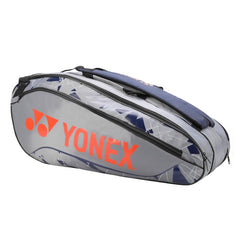 Yonex Badminton Racquet Bag 2329 T01 BT9, Colour - Grey Cherry Tomato, Size - Large, Material - Polyurethane