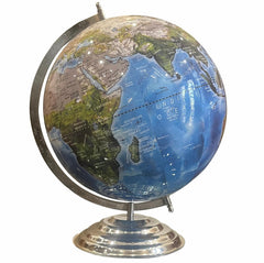 Physical Map Globe 12 Inch For Kids & Student Learning, Home Decor, Office Table, Educational Toy, Gift, Showpiece, For Students Learning, Pack Of 1