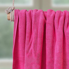 Spread Spain 100% Cotton Hand Towel 600 Gsm | Soft, Fluffy, Super Absorbent & Quick Dry Towels For Pool, Spa & Gym (Fuchsia)