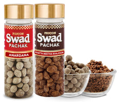 Panjon Swad Pachak Anardana & Khatta Mitha Khajoor 260gm, (130gm *2) Bottle