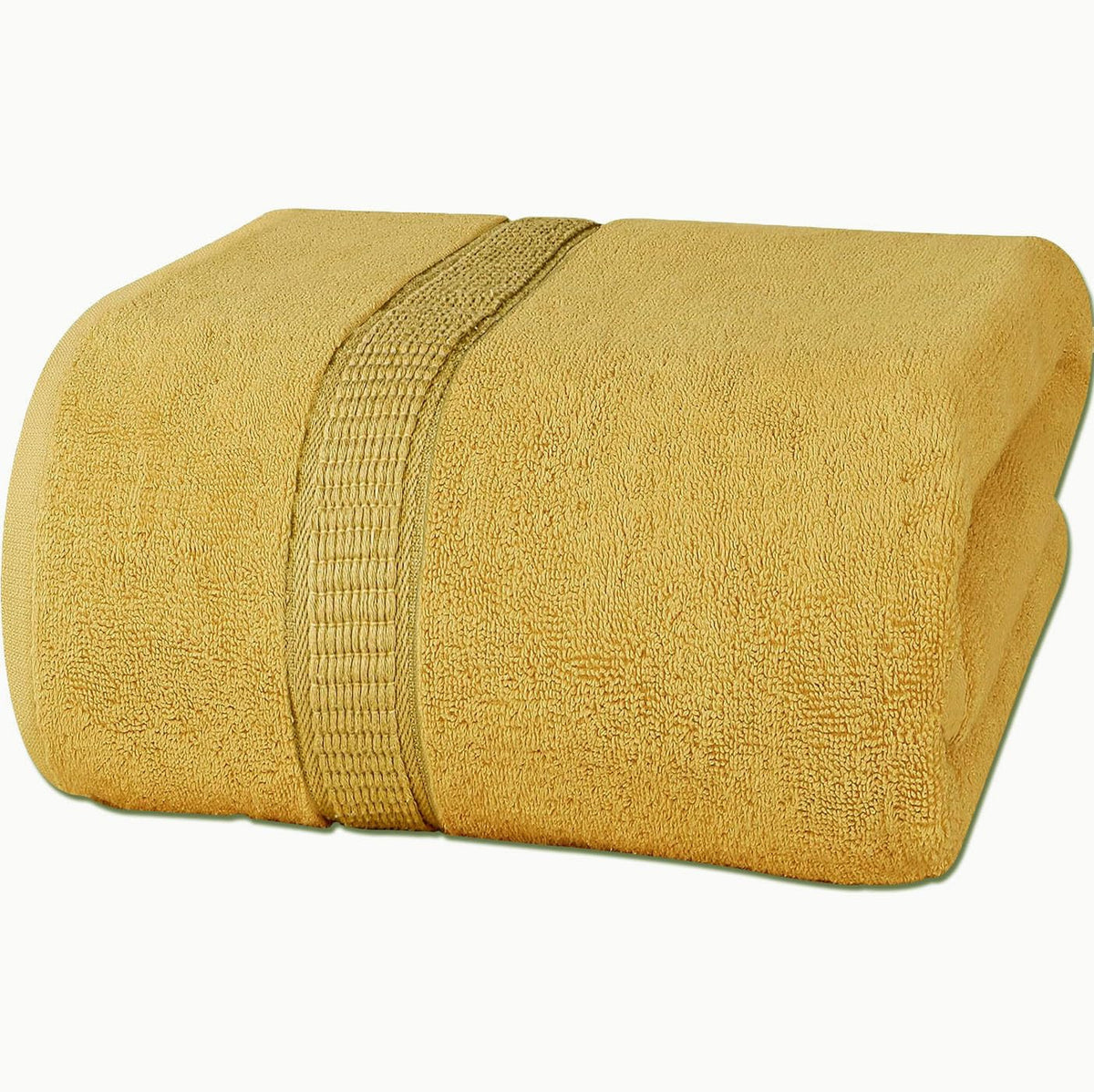 Rewop Microfiber Bath Towels 600 Gsm | Large Size-Super Soft Coral Fleece Bathing Towel With Hook Quick Dry Super Absorbent-Bath Towel For Men & Women (Yellow)