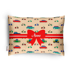 Personalized Pillow For Kids, Super Soft Cotton Kids Cushion - 12 X 18 Inches | Custom Name, For 5 Years Old Kids, Adorable Prints | For Head, Neck Support Baby Pillow - Pillow 03
