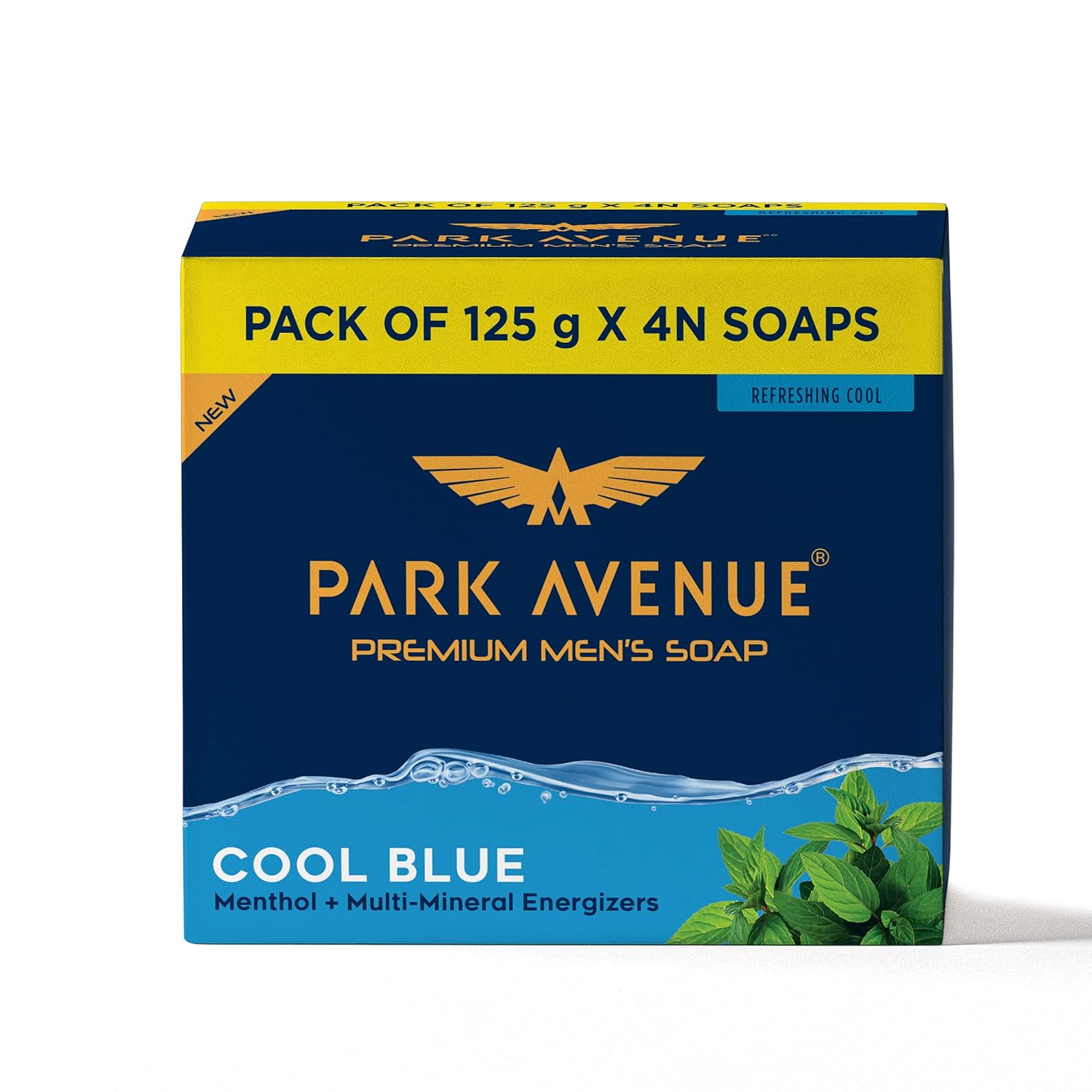 PARK AVENUE REGAL NO GAS PERFUME SPRAY 4.3 FL.OZ. & COOL BLUE MEN'S SOAP 4X 4.4 OZ. | COMBO FOR MEN