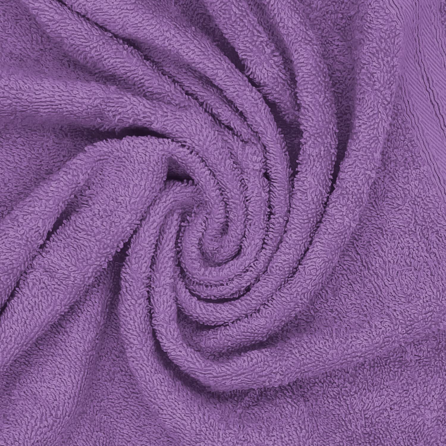 Sassoon Anatolia 12 Piece Cotton Face Towel 500 Gsm (Denim & Grape)