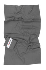 Yaanthiv'S Unisex Bath Towel Waffle | Light Weight Towel For Travel, Gym, Beach, Pool & Yoga | Quick Dry 500 Gsm - Dark Grey