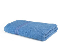 Comforic 100% Cotton Bath Towels 600 Gsm | Large Size Bath Towel For Men & Women Quick Dry, Super Soft & Absorbent Gym Towel, Travel Towel (Kashmir Blue & Navy Blue)- Pack Of 2