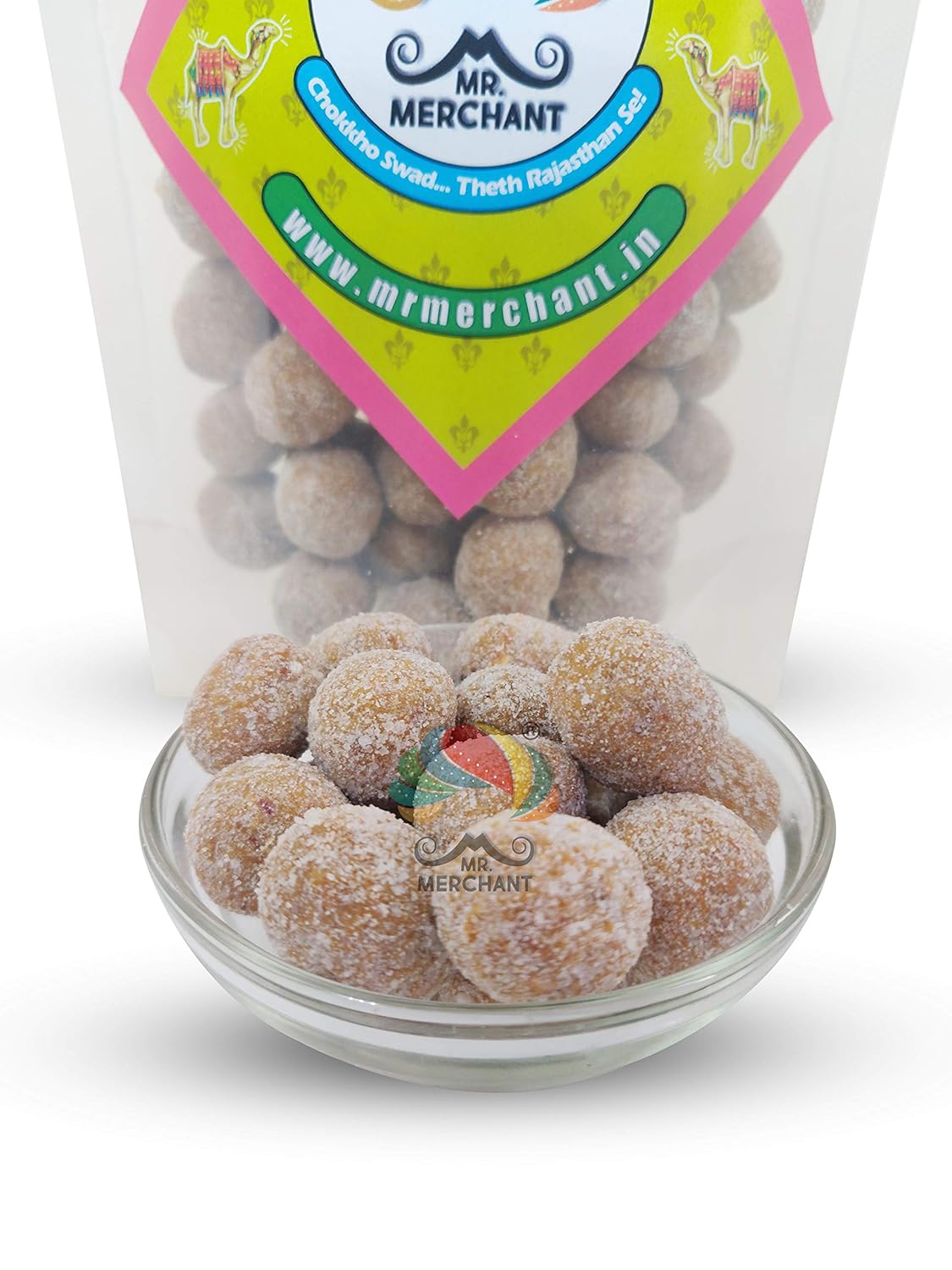 Mr. Merchant Imli Ladoo 400gm, | Tamarind Candy Balls | Pouch Pack