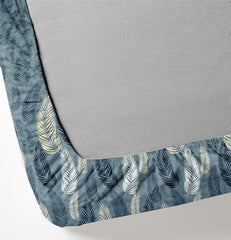 King Size Fitted Bedsheet With 2 Large Pillow Covers - 108 X 108 Inches, Teal | Soft, Breathable & Durable | Wrinkle Resistant