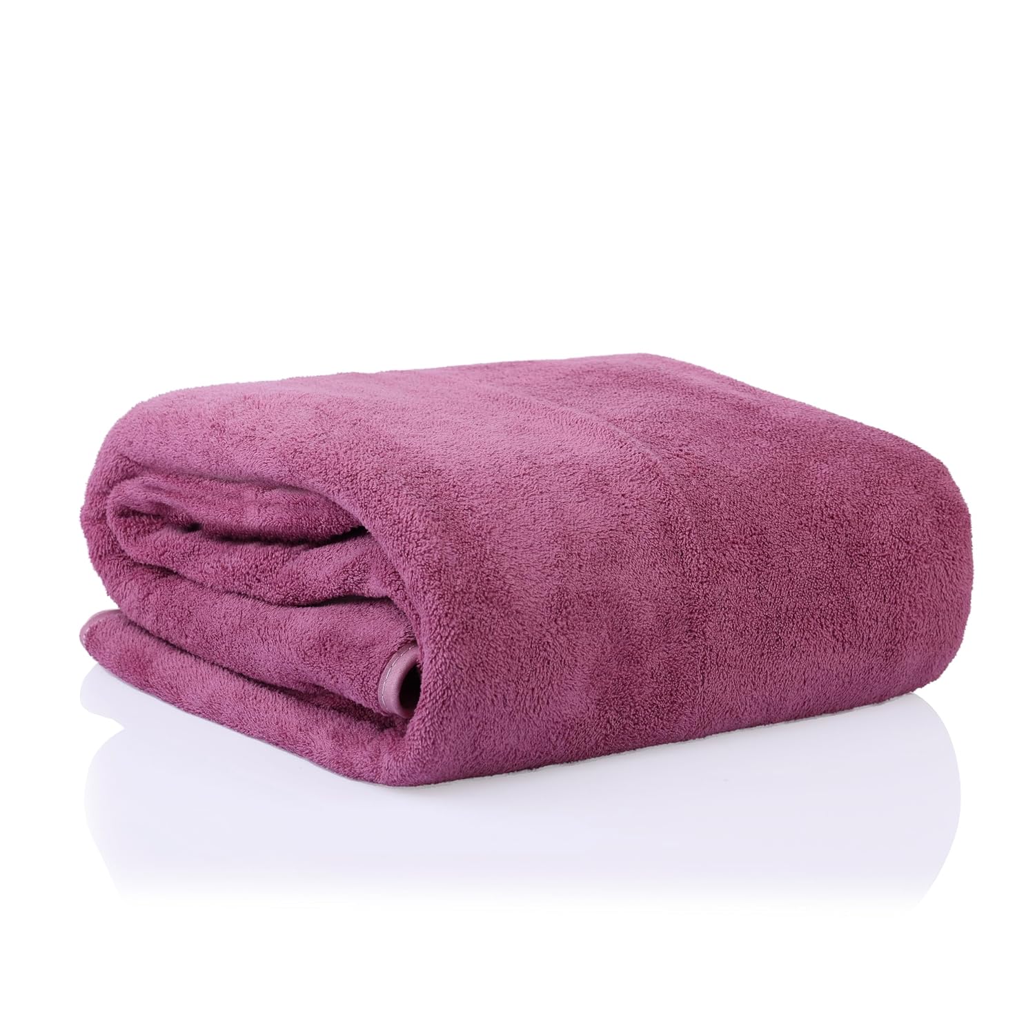Sellsworld Microfiber Large Bath Towel 600 Gsm | Quick Dry Super Absorbent Bath Towel For Men & Women | Towel For Bath, Travel, Gym, Beach, Pool & Yoga (Blue & Redwine)